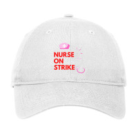 Nurses On Strike Adjustable Cap | Artistshot