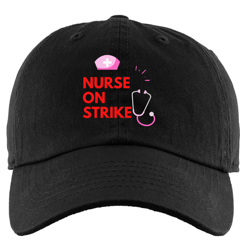 Nurses On Strike Kids Cap by cm-arts | Artistshot