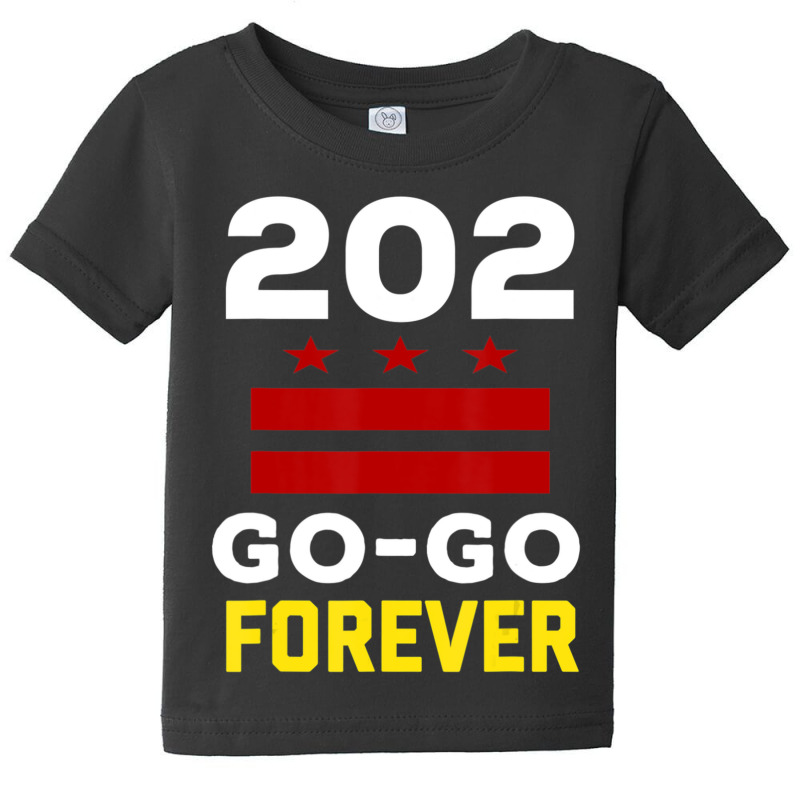 Stylish Washington Dc, 202 Go-go Music Forever Baby Tee | Artistshot