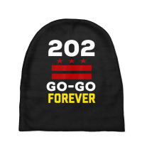 Stylish Washington Dc, 202 Go-go Music Forever Baby Beanies | Artistshot