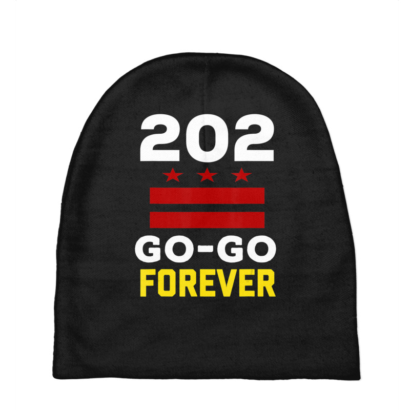 Stylish Washington Dc, 202 Go-go Music Forever Baby Beanies | Artistshot