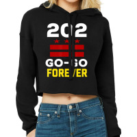 Stylish Washington Dc, 202 Go-go Music Forever Cropped Hoodie | Artistshot