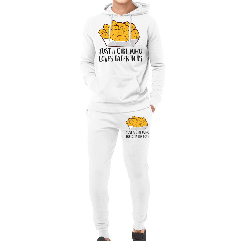 Just A Girl Who Loves Tater Tots Hoodie & Jogger Set | Artistshot