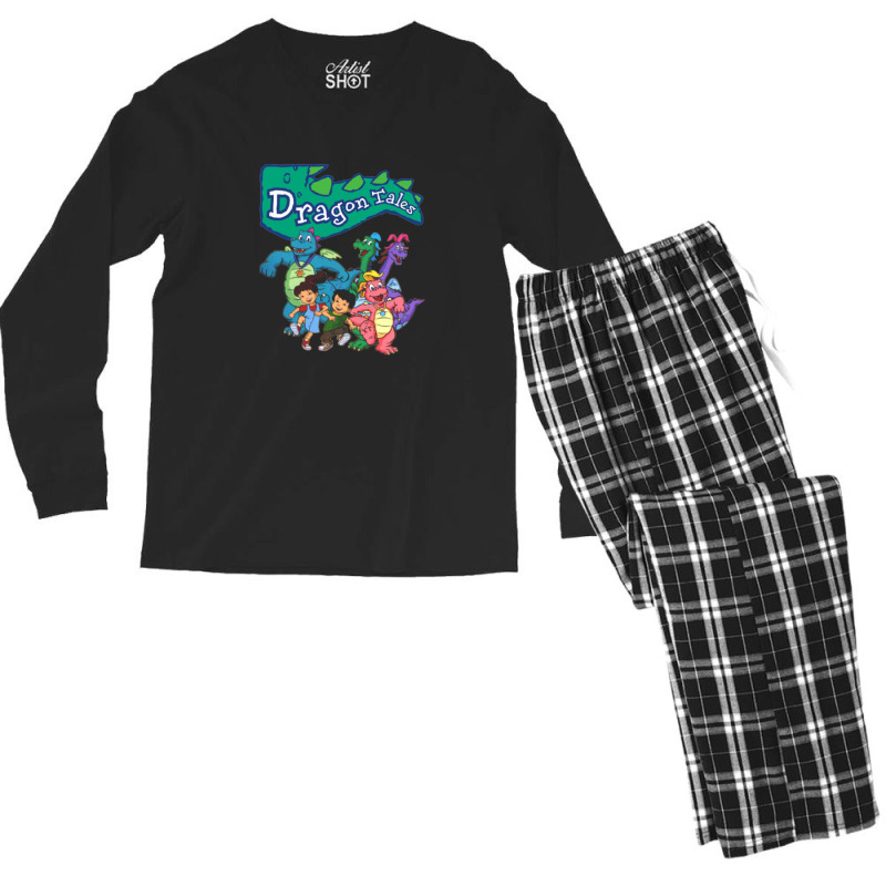 Dragon Tales Graphic 1 Men's Long Sleeve Pajama Set by MichelleSturman | Artistshot