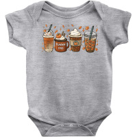 Halloween Coffee Pumpkin Latte Spice Coffee Love Fall Season T Shirt Baby Bodysuit | Artistshot