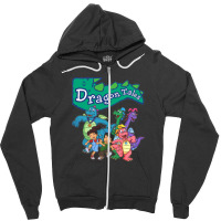 Dragon Tales Graphic Zipper Hoodie | Artistshot