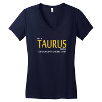 It's A Taurus Thing Women's V-neck T-shirt | Artistshot