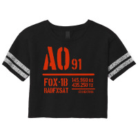 Ao91 Amateur Radio Satellite Premium T Shirt Scorecard Crop Tee | Artistshot