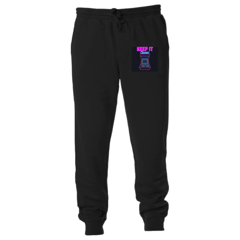 Keep It Classic Retro 90s Arcade Games Unisex Jogger by SaulHiggins | Artistshot