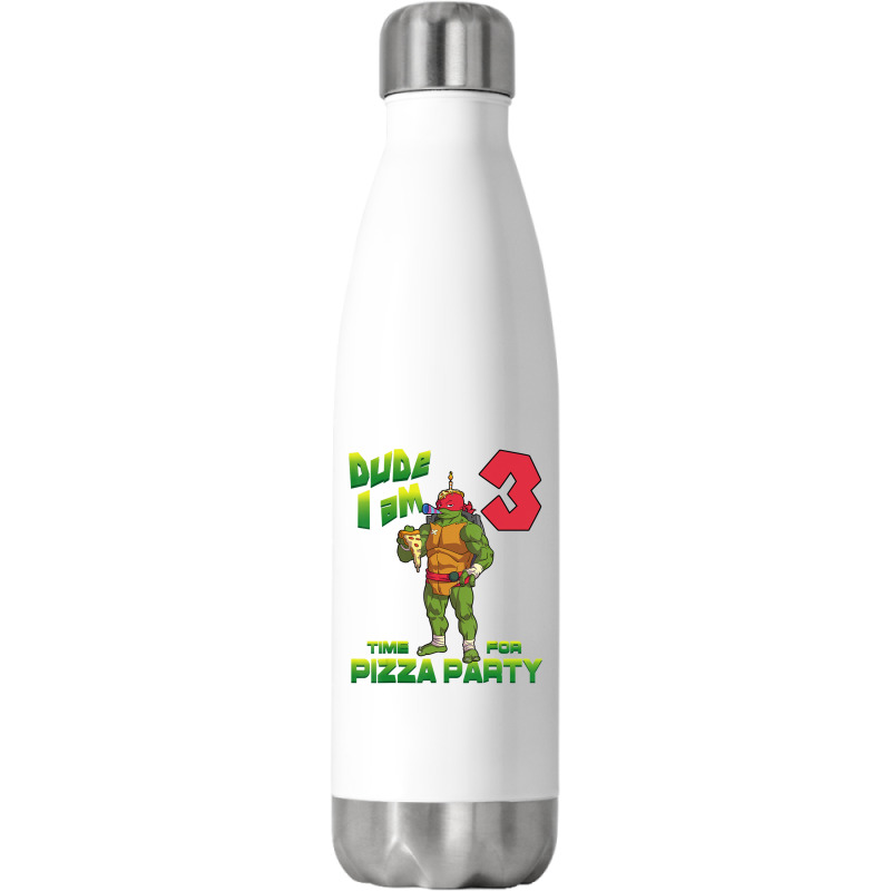 1988 Teenage Mutant Ninja Turtles Plastic Water Bottles (1A)