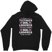 Dog Groomer Tattooed Pet Grooming Puppy Care Unisex Hoodie | Artistshot