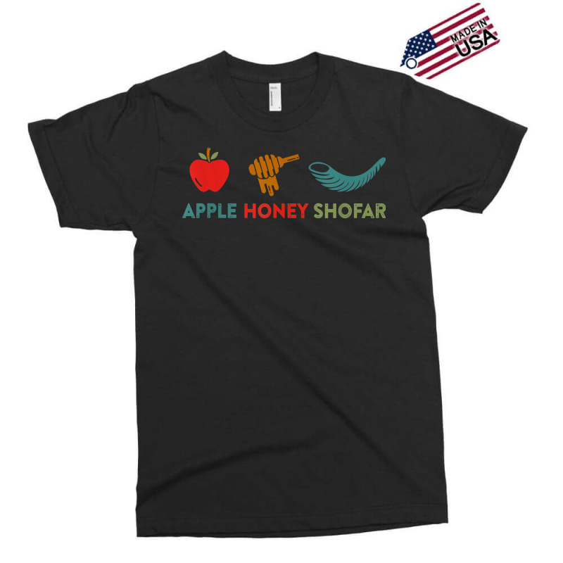 Apple Honey Shofar Rosh Hashanah Sweet Jewish New Year T Shirt Exclusive T-shirt | Artistshot