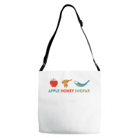 Apple Honey Shofar Rosh Hashanah Sweet Jewish New Year T Shirt Adjustable Strap Totes | Artistshot