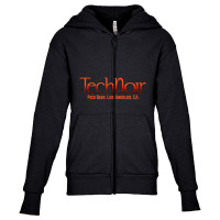 Tech Noir Classic 80's Movie Youth Zipper Hoodie | Artistshot