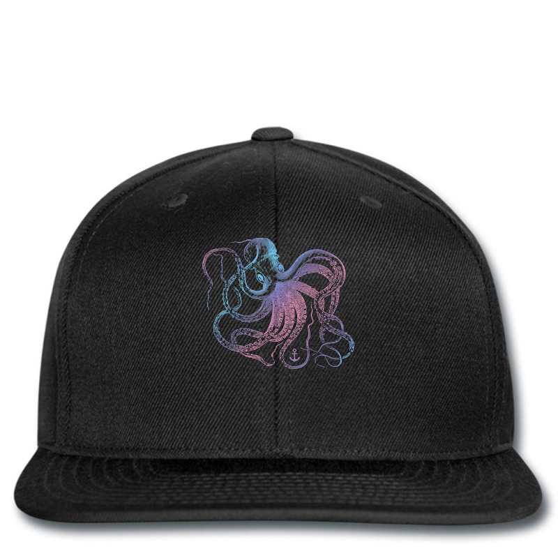 Octopus Cool Vintage Marine Biologist Ocean Sea Life 1 Printed Hat | Artistshot