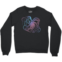 Octopus Cool Vintage Marine Biologist Ocean Sea Life 1 Crewneck Sweatshirt | Artistshot