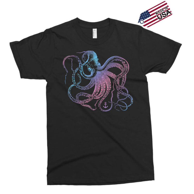 Octopus Cool Vintage Marine Biologist Ocean Sea Life 1 Exclusive T-shirt | Artistshot