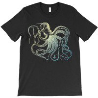 Octopus Cool Vintage Marine Biologist Ocean Sea Life 3 T-shirt | Artistshot