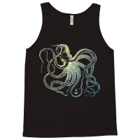 Octopus Cool Vintage Marine Biologist Ocean Sea Life 3 Tank Top | Artistshot