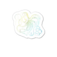 Octopus Cool Vintage Marine Biologist Ocean Sea Life 3 Sticker | Artistshot