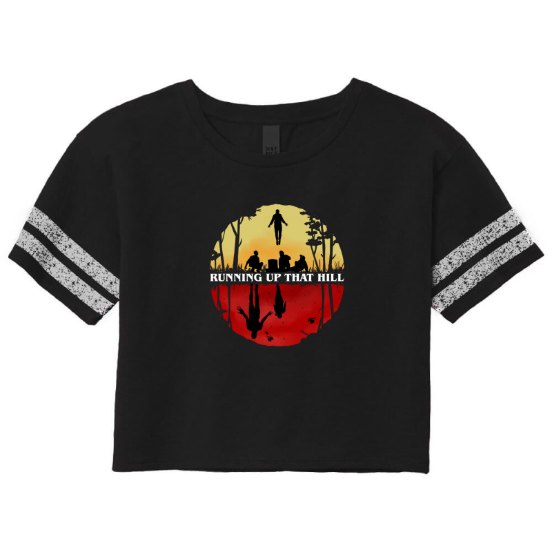 Parallel Running Up That Hill Scene Scorecard Crop Tee by CindyBriner | Artistshot