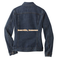 Knoxville Tennessee Town Location Ladies Denim Jacket | Artistshot