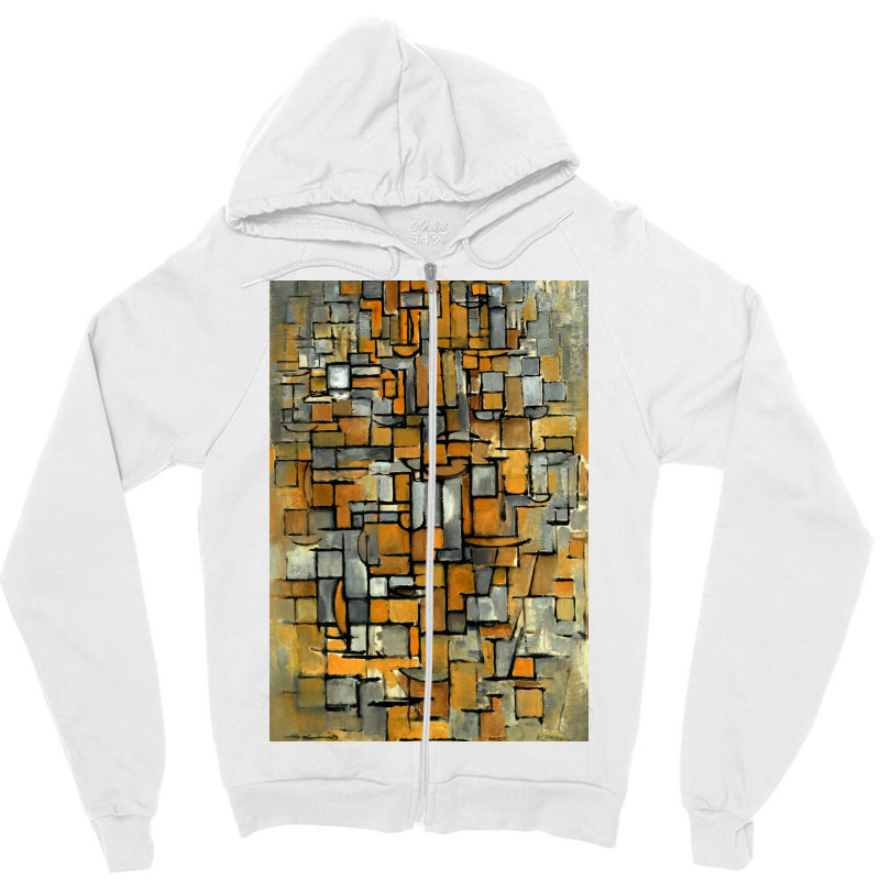 Piet Mondrian Tableau No 1 Zipper Hoodie | Artistshot