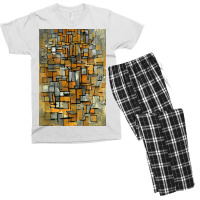 Piet Mondrian Tableau No 1 Men's T-shirt Pajama Set | Artistshot