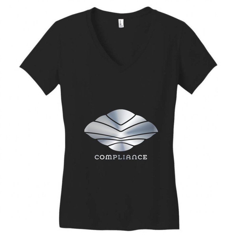 Compliance Max From Flight Of The Navigator 1 Gift Women's V-Neck T-Shirt by AngelinoGuron | Artistshot