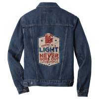 There Is A Light That Never Goes Out Off Men Denim Jacket | Artistshot