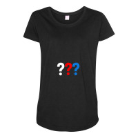 Die Drei Fragezeichen 1 Maternity Scoop Neck T-shirt | Artistshot