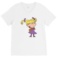 Angelica Pickles Rugrats V-neck Tee | Artistshot