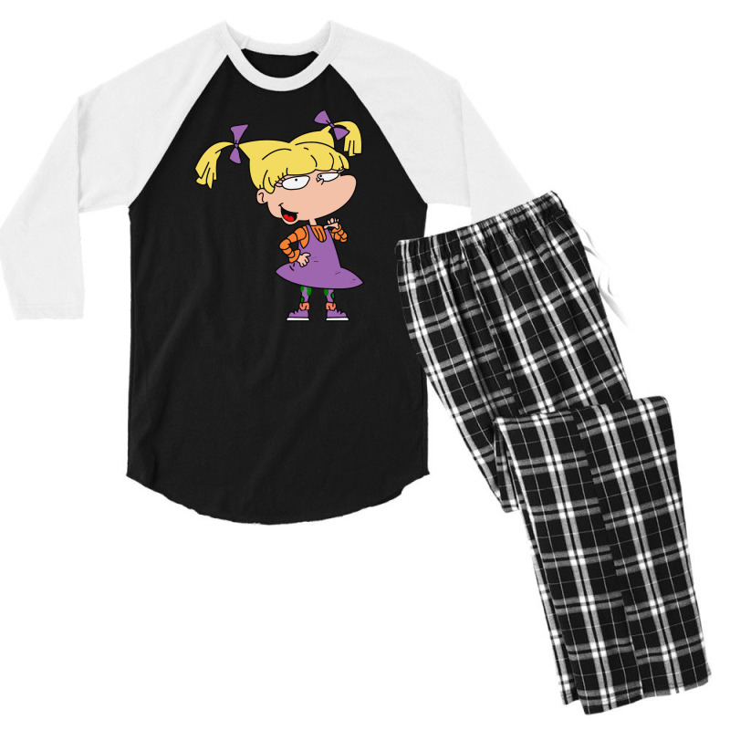 Angelica Pickles Rugrats Men's 3/4 Sleeve Pajama Set by Yeni | Artistshot