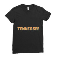 Neon Orange Tennessee Ladies Fitted T-shirt | Artistshot