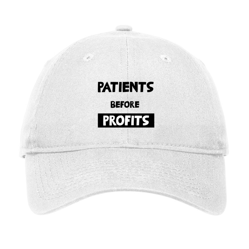 Nurses On Strike Patients Before Profits Adjustable Cap by cm-arts | Artistshot