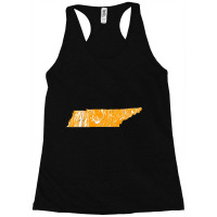 Orange And White Tennessee Racerback Tank | Artistshot