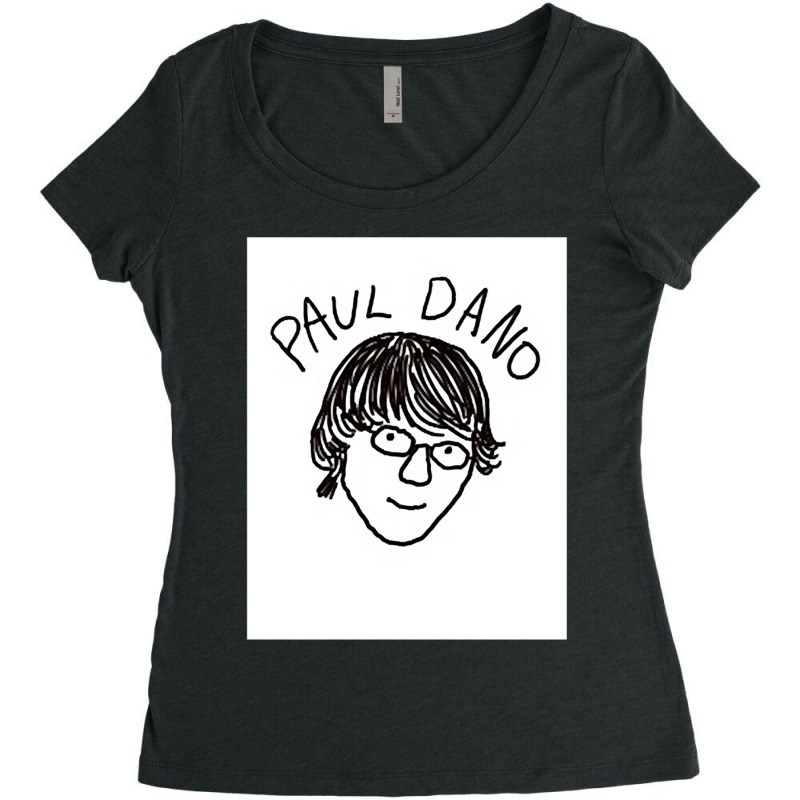 Paul Dano Fan Badly Drawn Paul Dano Women's Triblend Scoop T-shirt by cm-arts | Artistshot