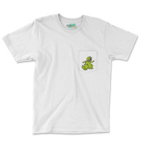 Reptar Rugrats Pocket T-shirt | Artistshot