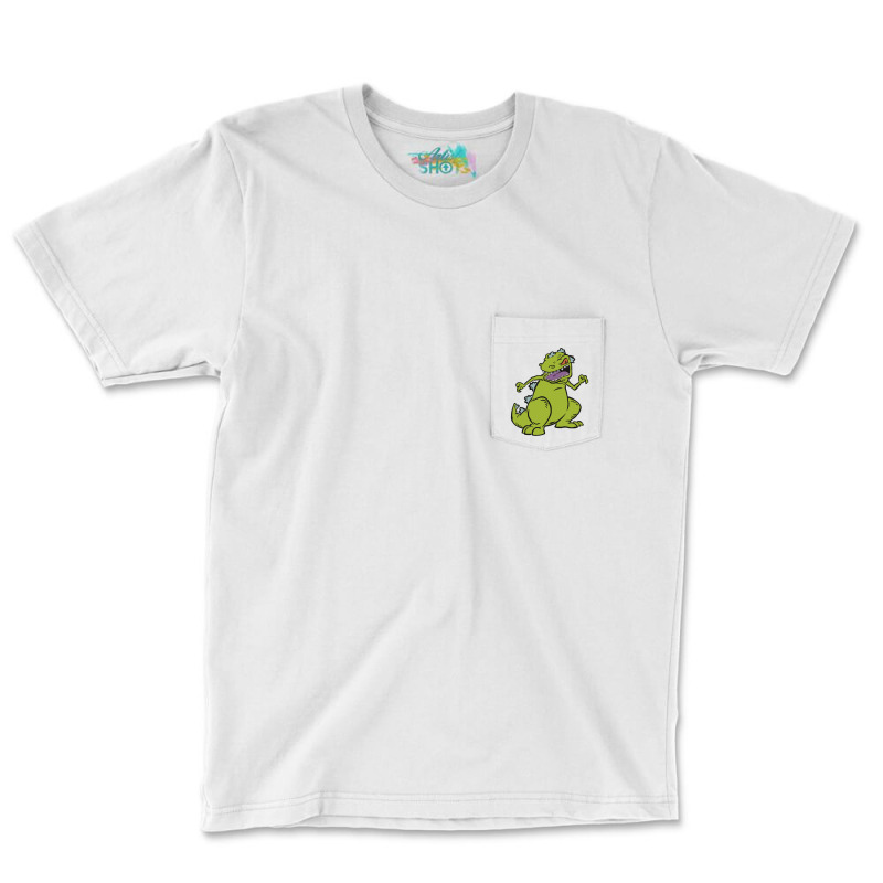 Reptar Rugrats Pocket T-Shirt by Yeni | Artistshot