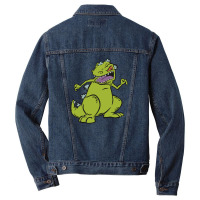 Reptar Rugrats Men Denim Jacket | Artistshot