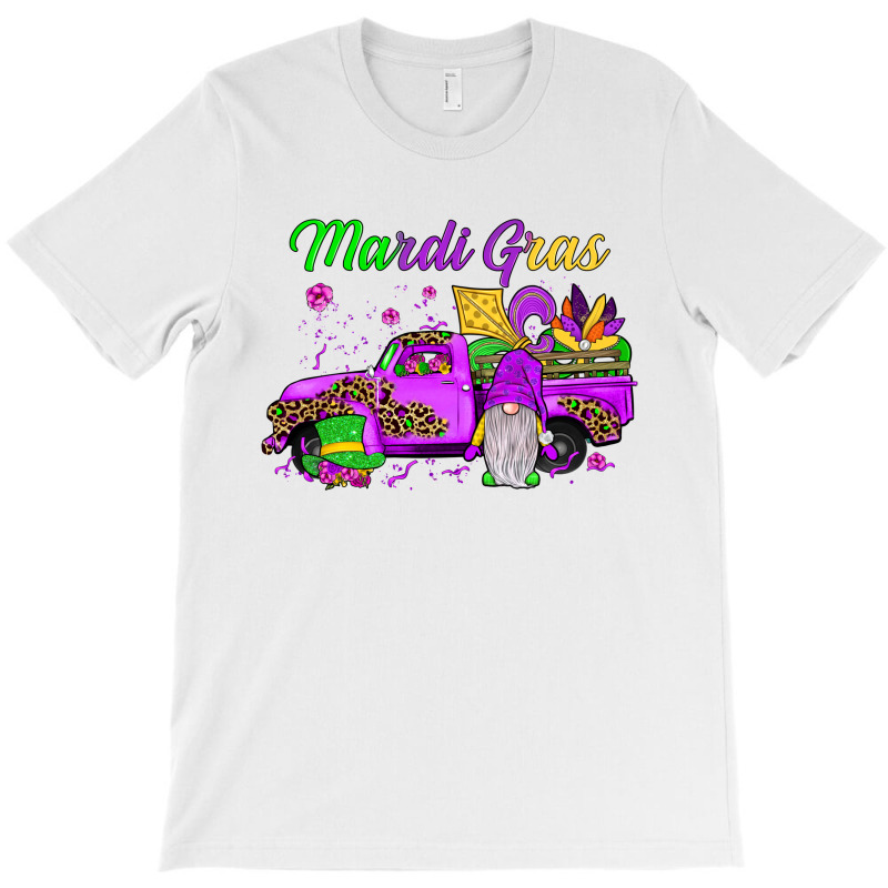 Mardi Gras Truck Gnome T-shirt | Artistshot