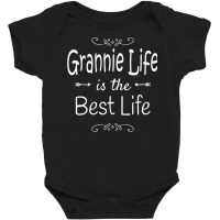 Grannie Life Is The Best Life Grannie  For Grannie Gift Baby Bodysuit | Artistshot