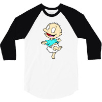 Tommy Pickles Rugrats 3/4 Sleeve Shirt | Artistshot