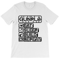 Gunpla Daily Doze Black Design T-shirt | Artistshot