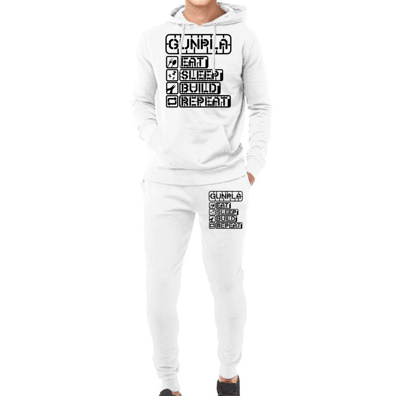 Gunpla Daily Doze Black Design Hoodie & Jogger Set | Artistshot