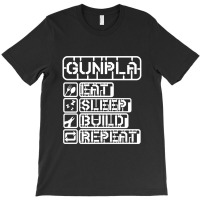 Gunpla Daily Doze White Design T-shirt | Artistshot