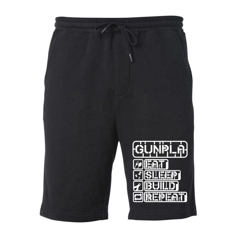 Gunpla Daily Doze White Design Fleece Short | Artistshot