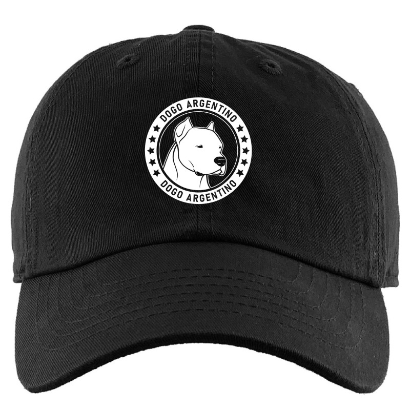 Dogo Argentino Dog Portrait Kids Cap | Artistshot