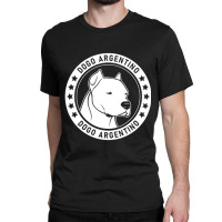 Dogo Argentino Dog Portrait Classic T-shirt | Artistshot