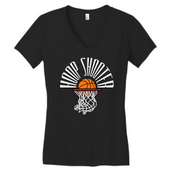 hoop shooter basketball Women's V-Neck T-Shirt | Artistshot